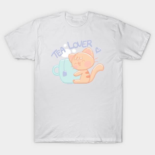 Tea lovers T-Shirt by Sugar Bubbles 